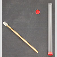4096-391 VSM Brass Half-Tube Sample Holder (P125A) 4096-391 VSM Brass Half-Tube Sample Holder (P125A)